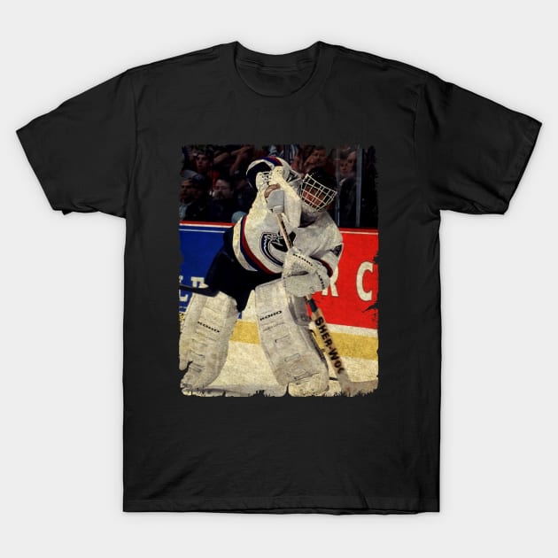 Arturs Irbe - Vancouver Canucks, 1997 T-Shirt by Momogi Project